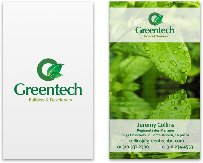 GreenTech Card Logo Image