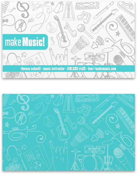 Music Tutor's Card Logo Image