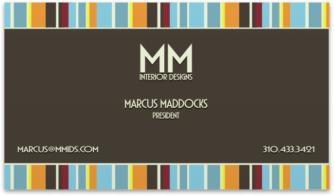 Interior Designer's Card Logo Image