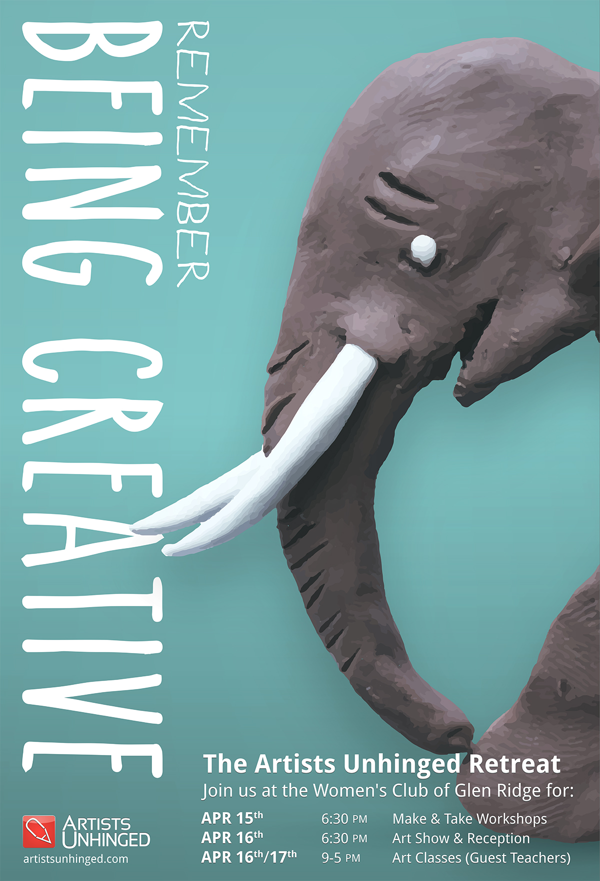 Artists Unhinged Event Poster Image