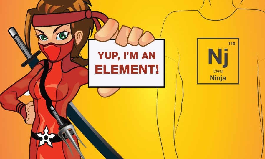 Ninja Elemental T-Shirt Poster Thumbnail